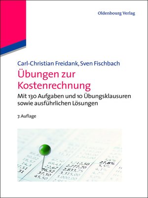 cover image of Übungen zur Kostenrechnung